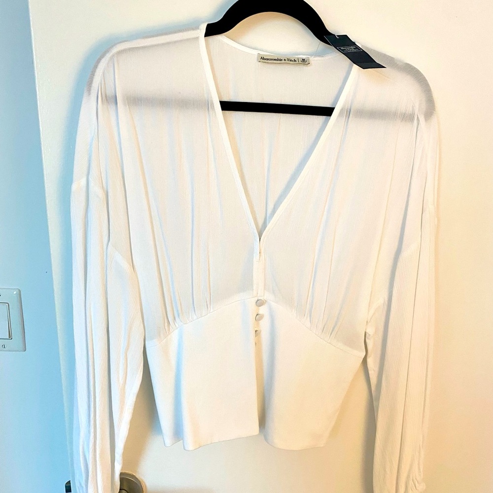 Abercrombie and Fitch Cropped Blouse